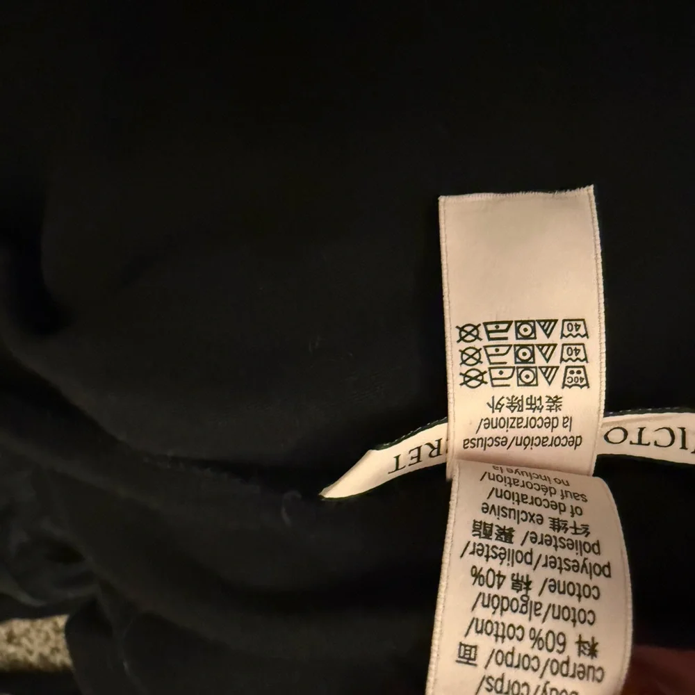 Victoria's Secret Elegant Black Robe - Picture 4 of 4